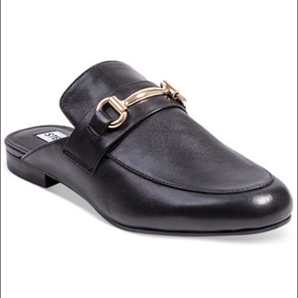 steve madden loafer slides
